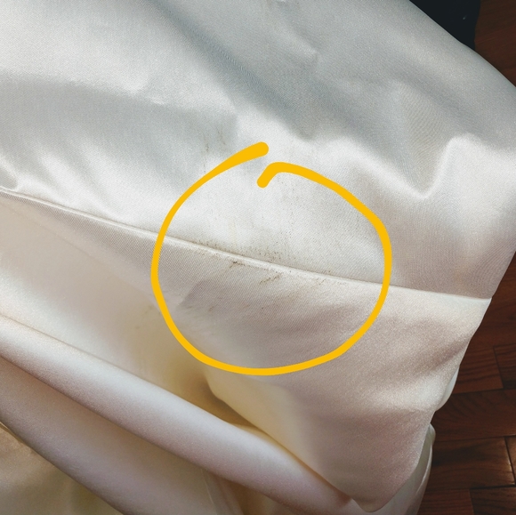 Wedding Dress w/ long sleeve from Nordstom. Plus size 22 - Picture 5 of 7